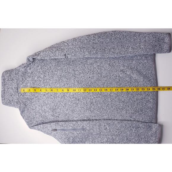 PATAGONIA Better Sweater Jacket  Heather Gray Women's Medium w/Small Logo in EUC - Picture 10 of 10